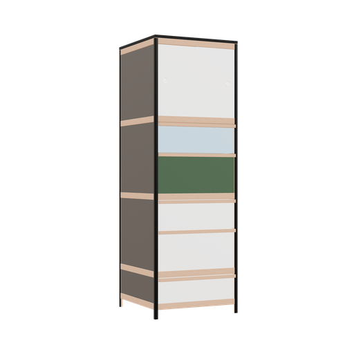 [400542230] Armoire (185.8x62x62 cm)