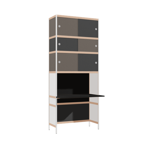 [400542233] Overhangend bureau (237.5x100x63.6 cm)
