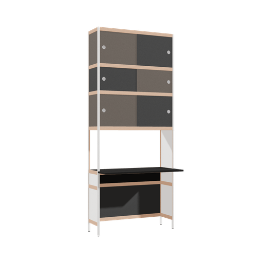 [400542252] Cantilevered desk (237.5x100x53.6 cm)