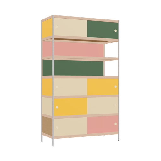 [400542277] Armoire (201x120x52 cm)
