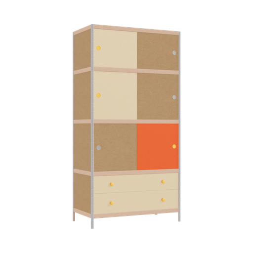 [400542301] Cabinet (198x100x52 cm)