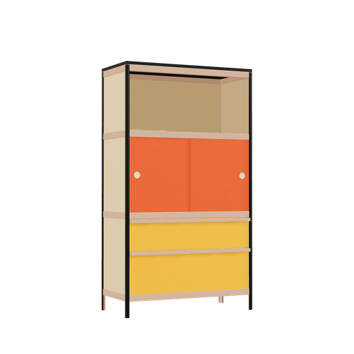 [400542316] Cabinet (158.8x90x42 cm)