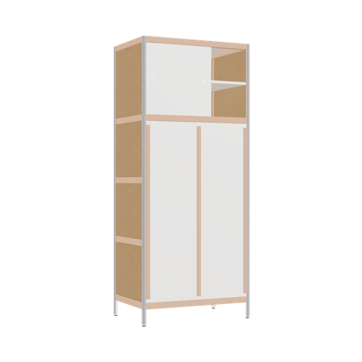 [400542319] Wardrobe (189x80x52 cm)