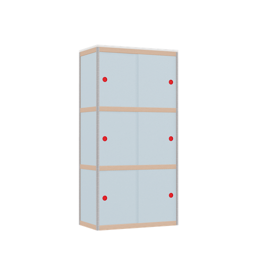 [400542329] Cabinet (158.8x80x42 cm)