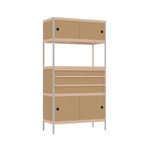 [400542355] Cabinet (172x90x42 cm)