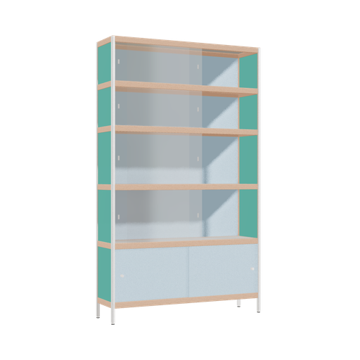 [400542365] Vitrine (200x120x32 cm)