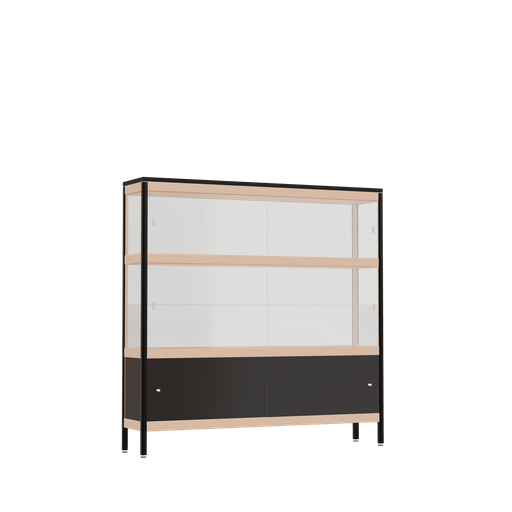 [400542405] Display cabinet (119.8x120x25 cm)