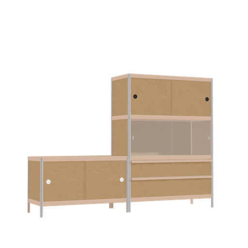 [f168766] Furniture (137x190x42 cm)