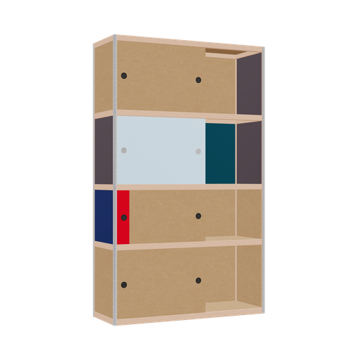 [400542477] Cabinet (198x120x42 cm)