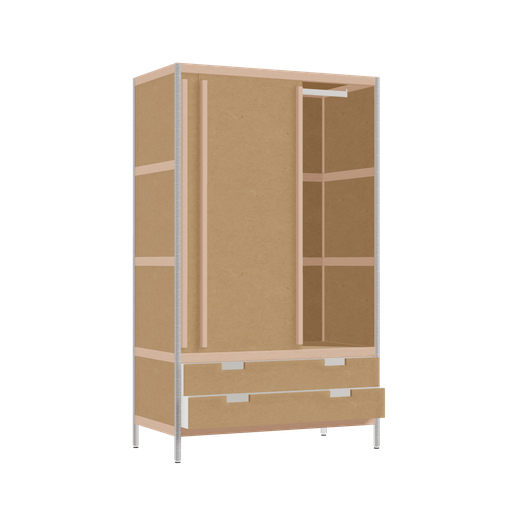[400542487] Wardrobe (169x100x52 cm)