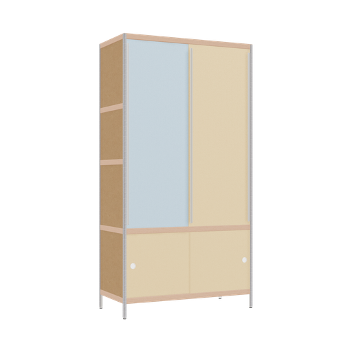 [400542505] Wardrobe (209x110x52 cm)