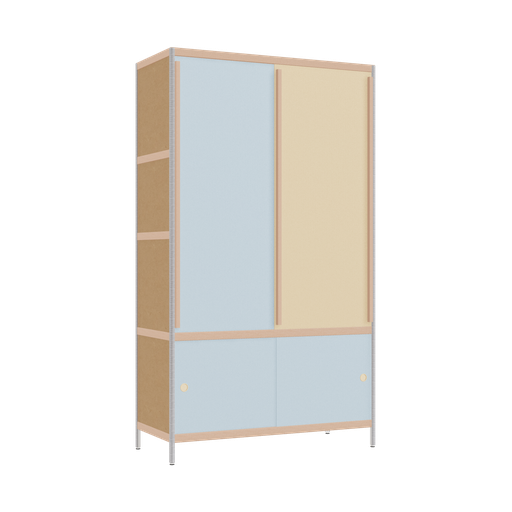 [400542509] Wardrobe (209x120x52 cm)