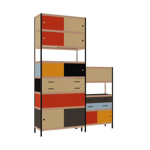 [f168808] Furniture (242x180x42 cm)