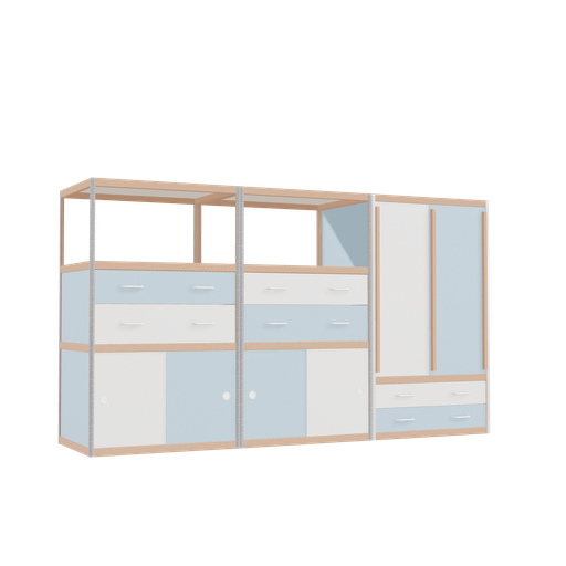 [f168814] Furniture (137x240x62 cm)