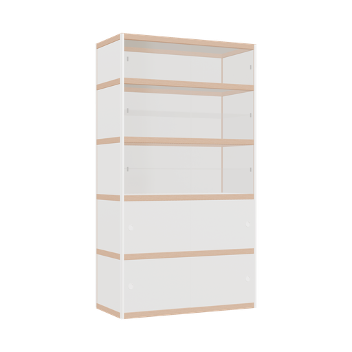 [400542566] Display cabinet (199x110x52 cm)
