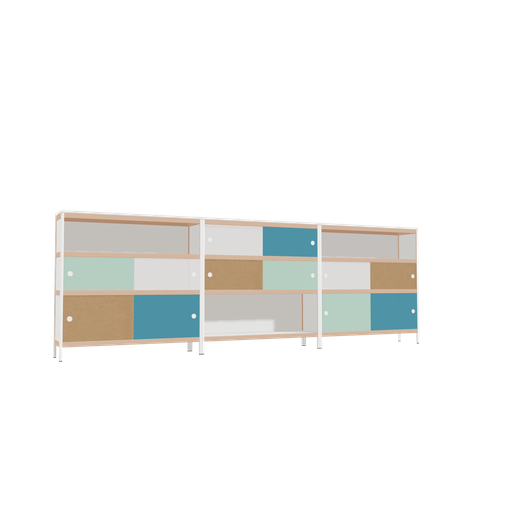[f168849] Furniture (119.8x360x32 cm)