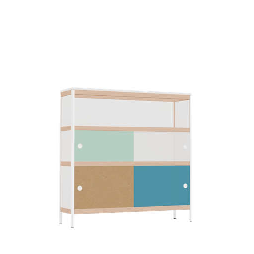 [400542650] Kast (119.8x120x32 cm)