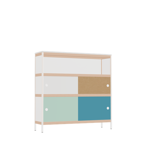[400542652] Kast (119.8x120x32 cm)