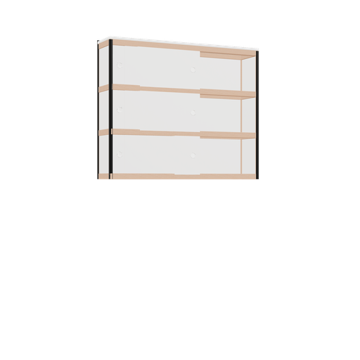 [400542662] Zwevende kast (98.8x120x25 cm)