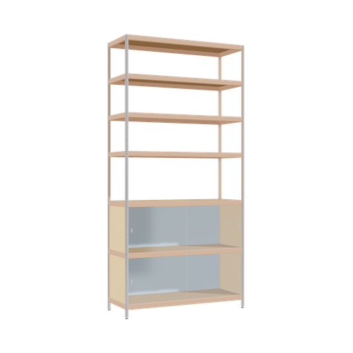 [400542675] Display cabinet (227x110x42 cm)