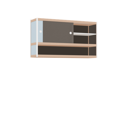 [400542678] Zwevende kast (66x120x32 cm)