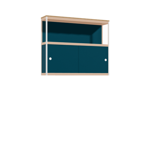 [400542692] Zwevende kast (97.8x120x25 cm)