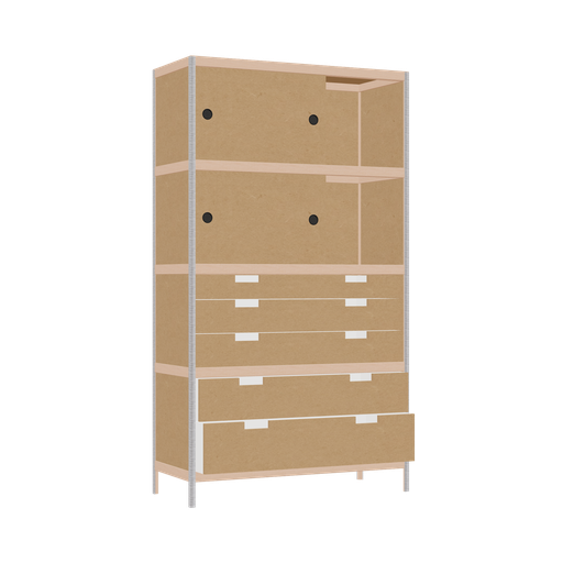[400542701] Armoire (178x100x42 cm)