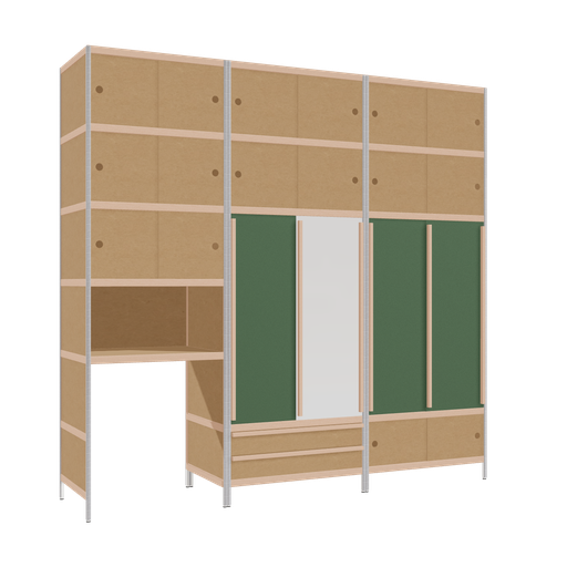 [f168868] Furniture (251x260x62 cm)