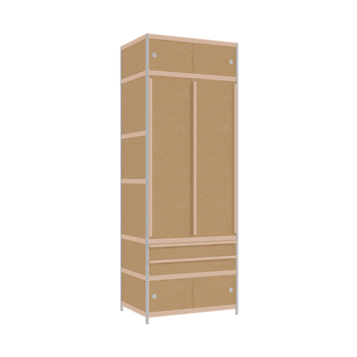 [400542738] Wardrobe (245x90x62 cm)