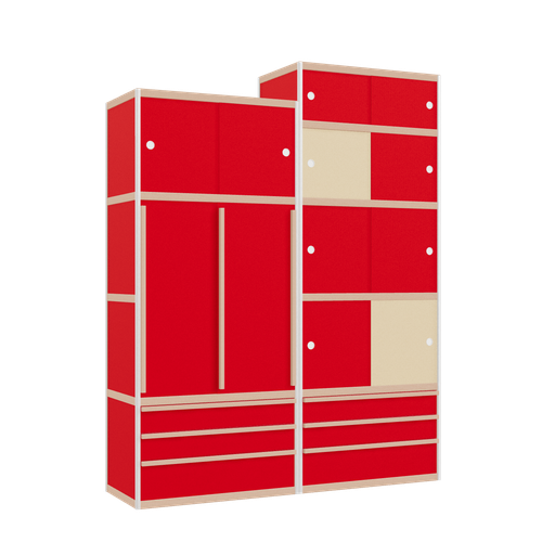 [f168896] Furniture (229x180x52 cm)