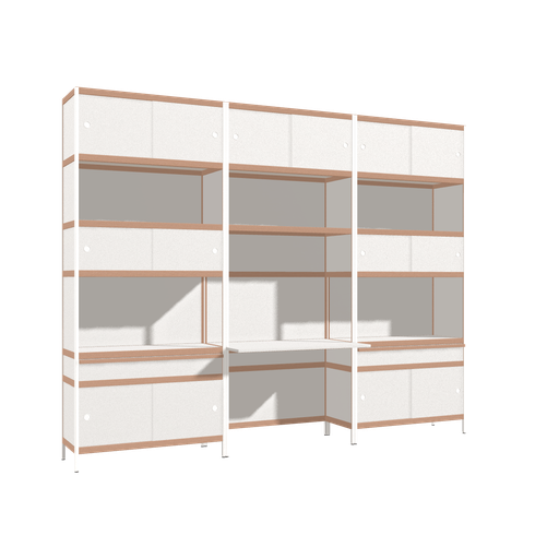 [f168901] Meubles (237.5x300x63.6 cm)
