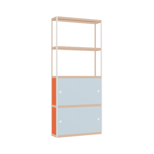 [400542814] Armoire (208x90x25 cm)