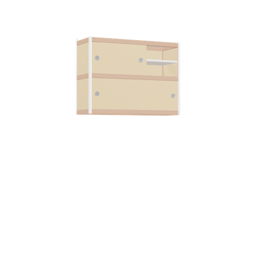 [400542833] Hanging cabinet (66x90x32 cm)