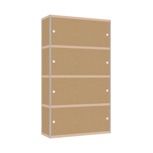 [400542848] Armoire (208x120x42 cm)