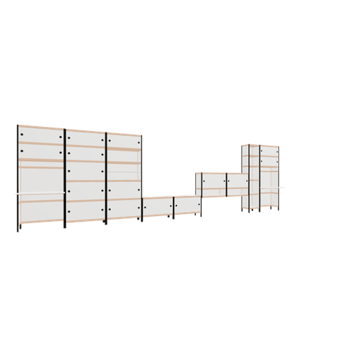 [f168933] Meubels (200.5x682x53.6 cm)