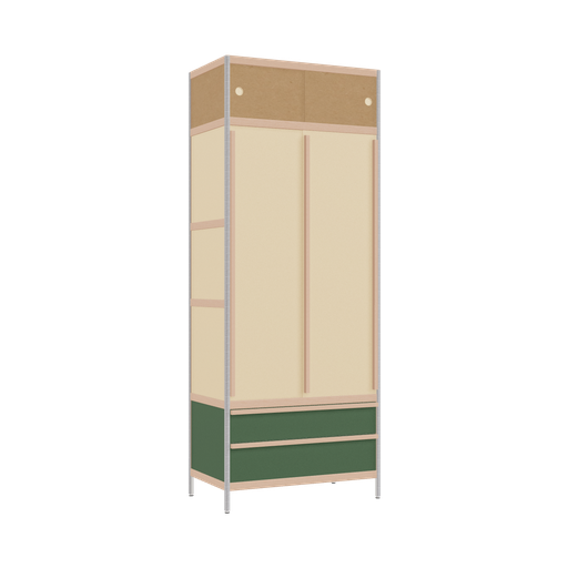[400542878] Wardrobe (230x90x52 cm)