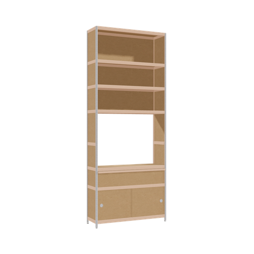 [400542910] Cabinet (249x100x32 cm)