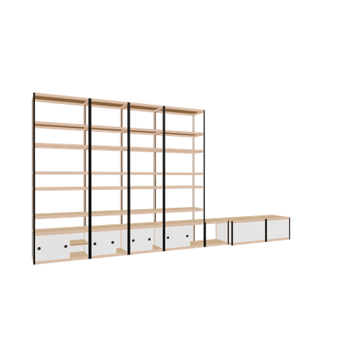 [f168957] Furniture (247x478x52 cm)