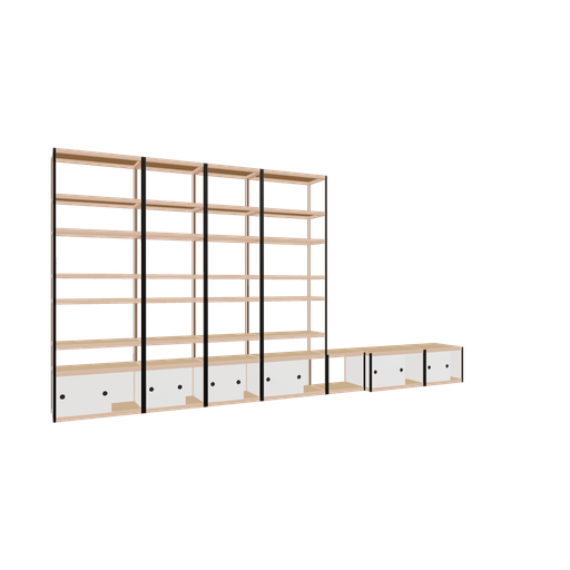 [f168958] Furniture (247x478x52 cm)