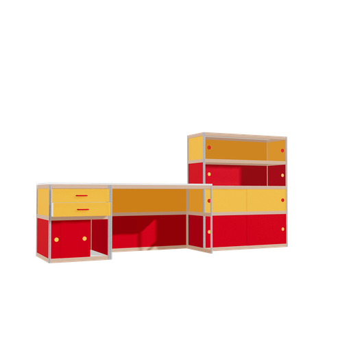 [f168964] Furniture (138x302x62 cm)