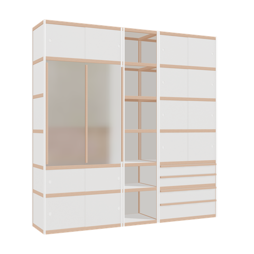 [f168974] Furniture (240x242x52 cm)