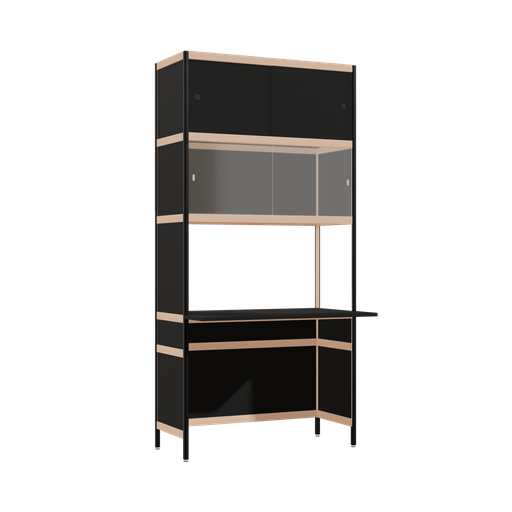 [400542982] Cantilevered desk (206.5x100x63.6 cm)