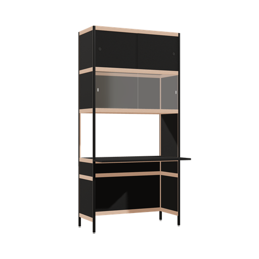 [400542983] Cantilevered desk (206.5x100x63.6 cm)