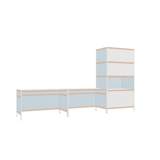 [f168993] Furniture (189x340x62 cm)