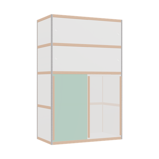 [400543039] Wardrobe (188x120x62 cm)