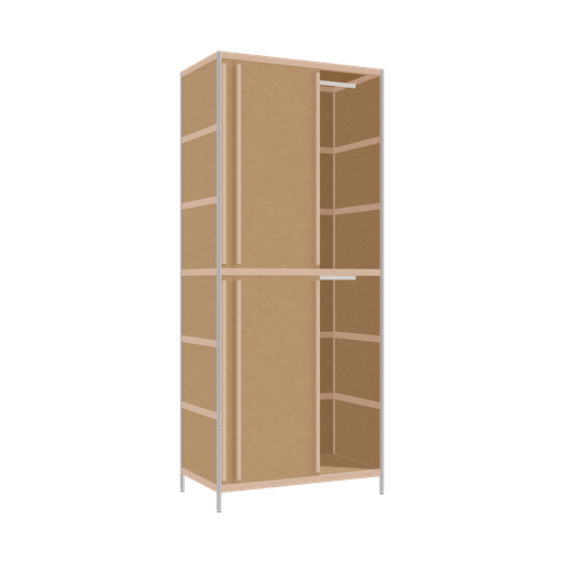 [400543045] Wardrobe (261x110x62 cm)