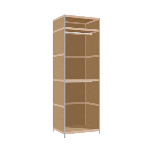 [400543057] Kleerkast (238x80x62 cm)