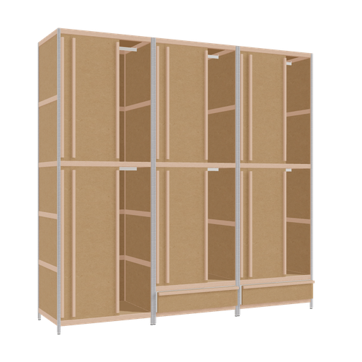 [f169006] Furniture (235x240x62 cm)