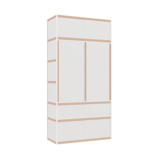 [400543073] Kleerkast (240x120x52 cm)