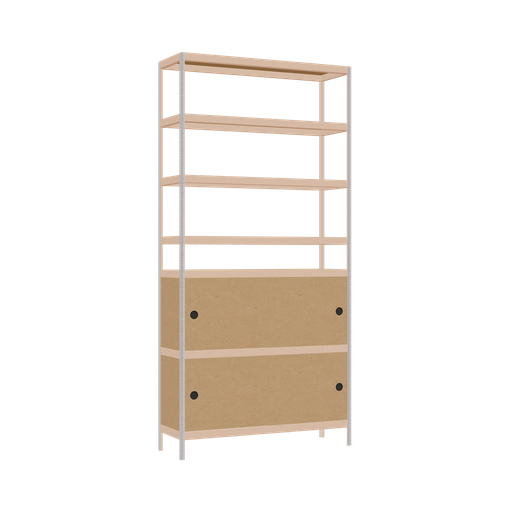 [400543075] Cabinet (206.5x100x32 cm)